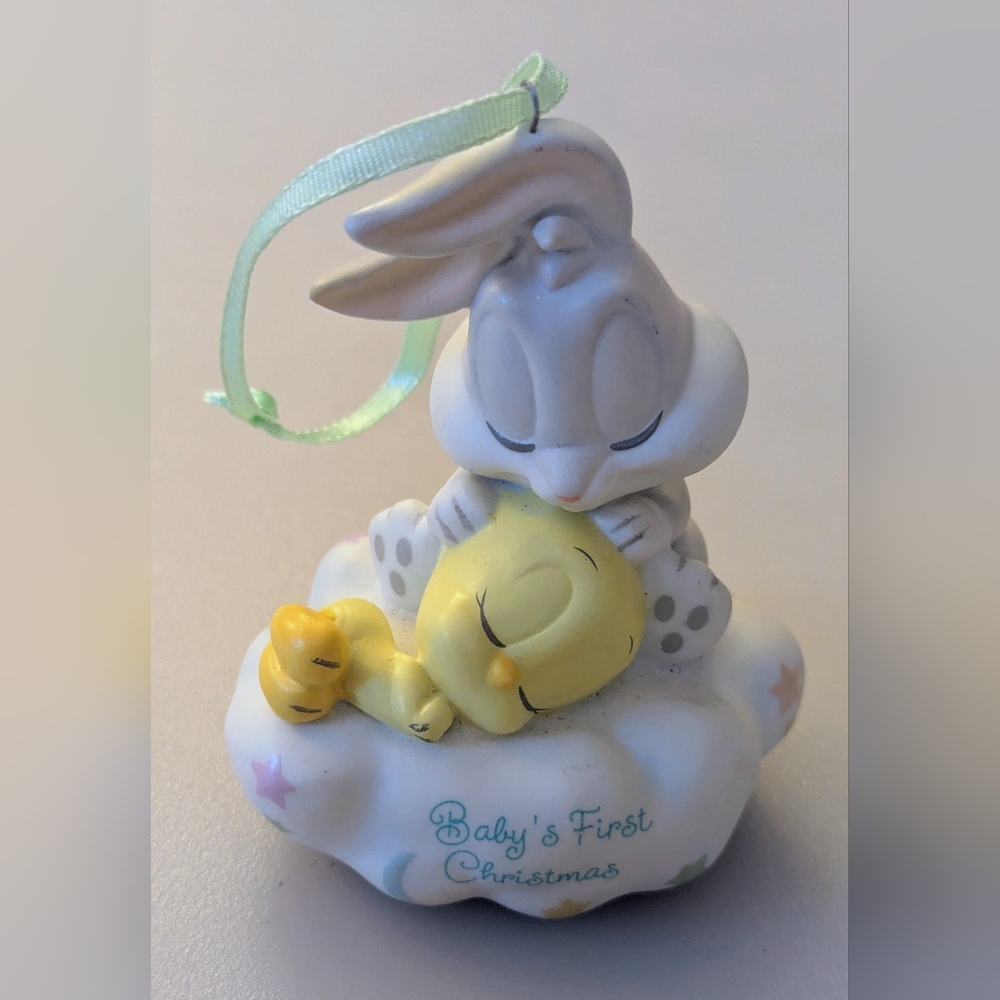 2001 "Baby's First Christmas" Looney Hallmark Cards Keepsake Ornament.